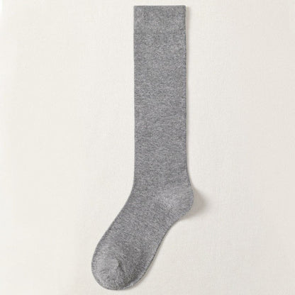 Decent Knee High Socks(5 Pairs) - Light Gray - EU38-46(US5-12) - image 7