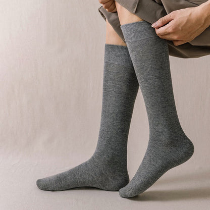 Plus Size Decent Knee High Socks(5 Pairs)