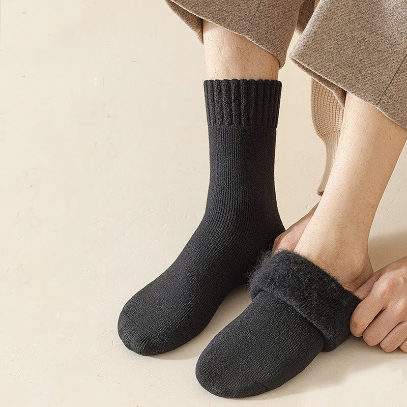 Solid Color Versatile Quarter Socks(5 Pairs) - image 1