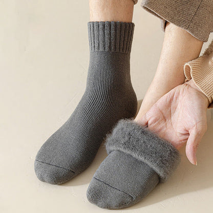 Solid Color Versatile Quarter Socks(5 Pairs) - image 2