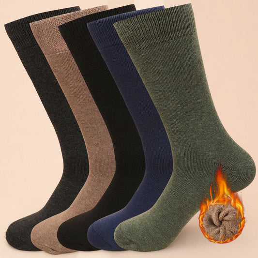 Classical Crew Socks(5 Pairs) - Multicolor - EU39-44(US6-10) - image 0