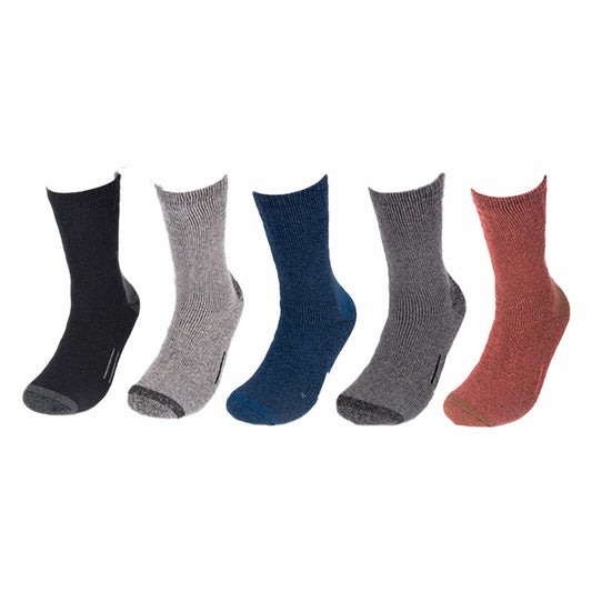 Skiing Warm Crew Socks(5 Pairs) - Multicolor - EU39-42(US6-8.5) - image 0