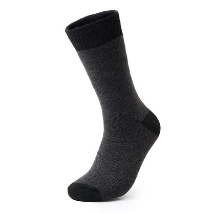 Leisure Outdoor Crew Socks(3 Pairs) - Black - EU42-46(US8.5-12) - image 2
