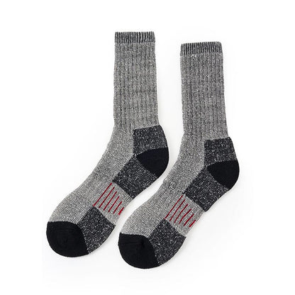 Chunky Needle Soft Crew Socks(5 Pairs) - Black - EU40-44(US10-13) - image 4