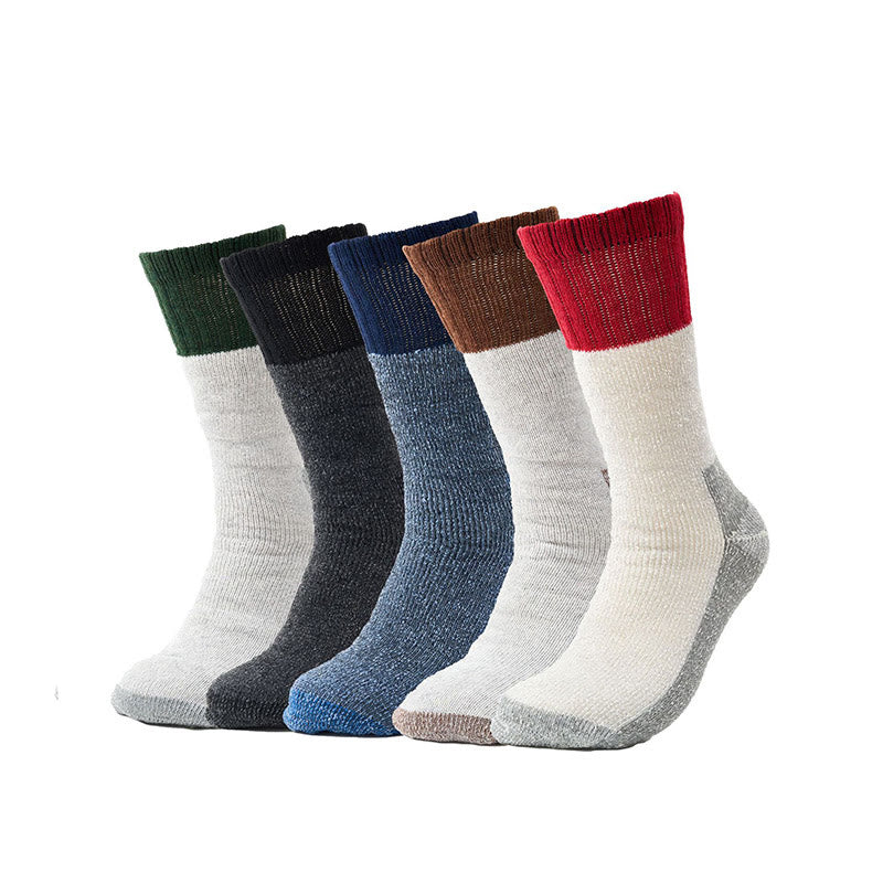 Walking Cosy Crew Socks(5 Pairs) - Multicolor - EU42-45(US10-13) - image 0