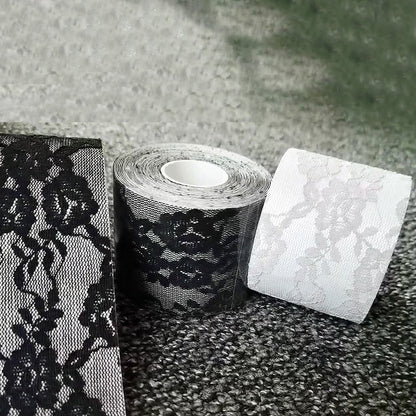 Disposable Invisible Lifting Lace Nipple Tape(2 Rolls) - image 1