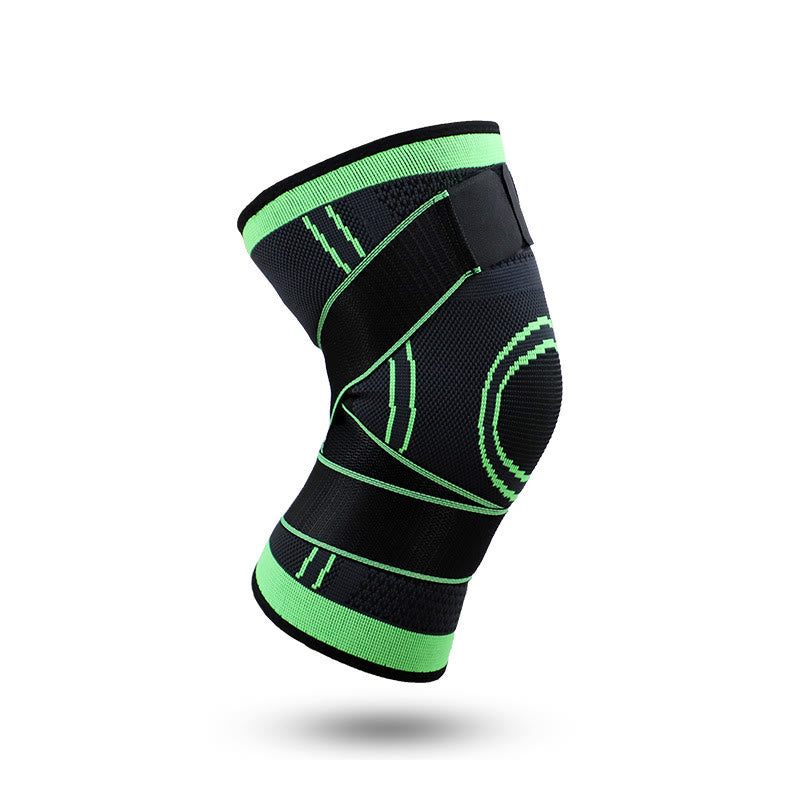 Plus Size Joint Protection Knee Sleeve - Green - 2XL - image 11