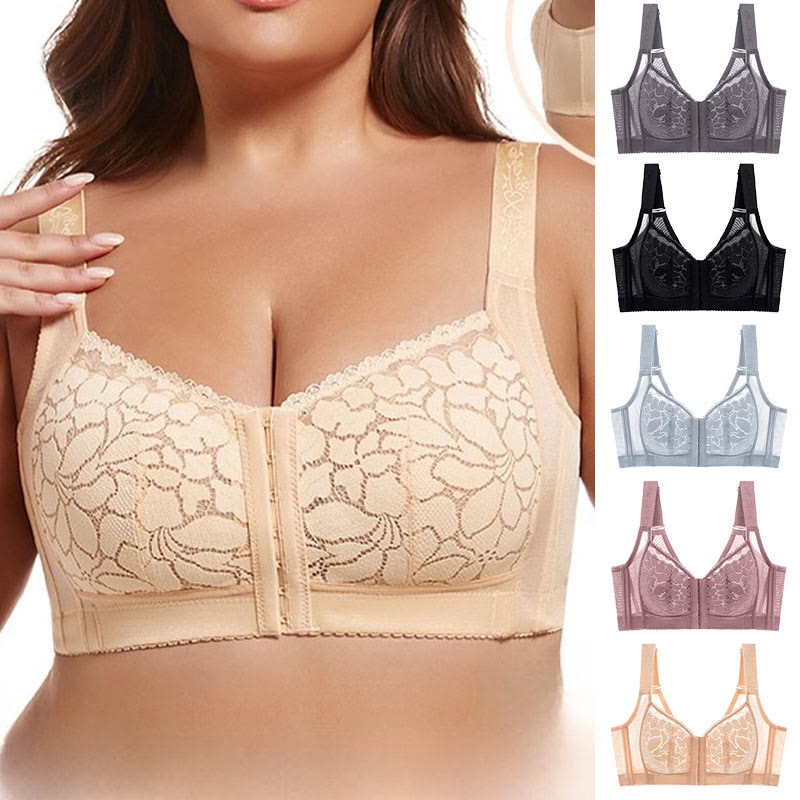 Front Closure Lifting Wireless Bra - image 0