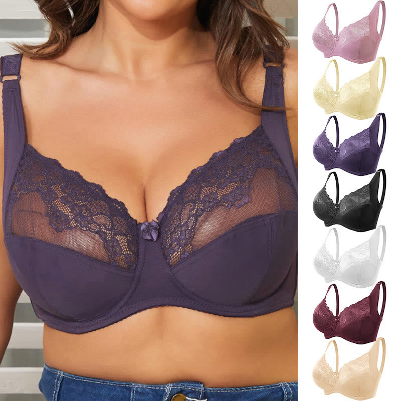 Thin Sexy Lace Underwire Bra - image 0
