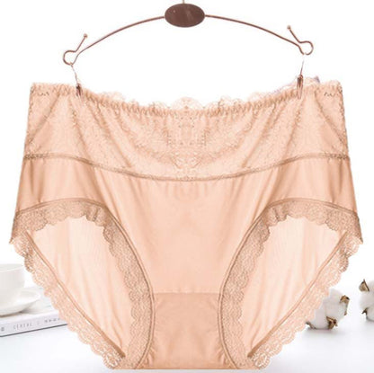 Sexy Mesh Lace Panty(3 Packs) - Nude - 5XL - image 6