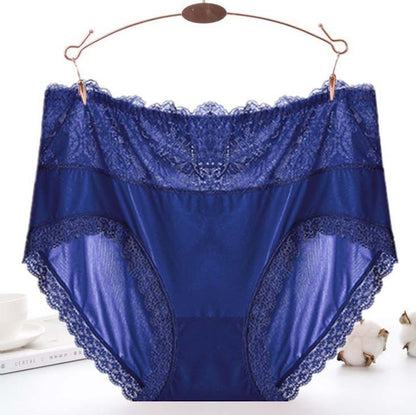 Sexy Mesh Lace Panyty(3 Packs) - Blue - 5XL - image 5