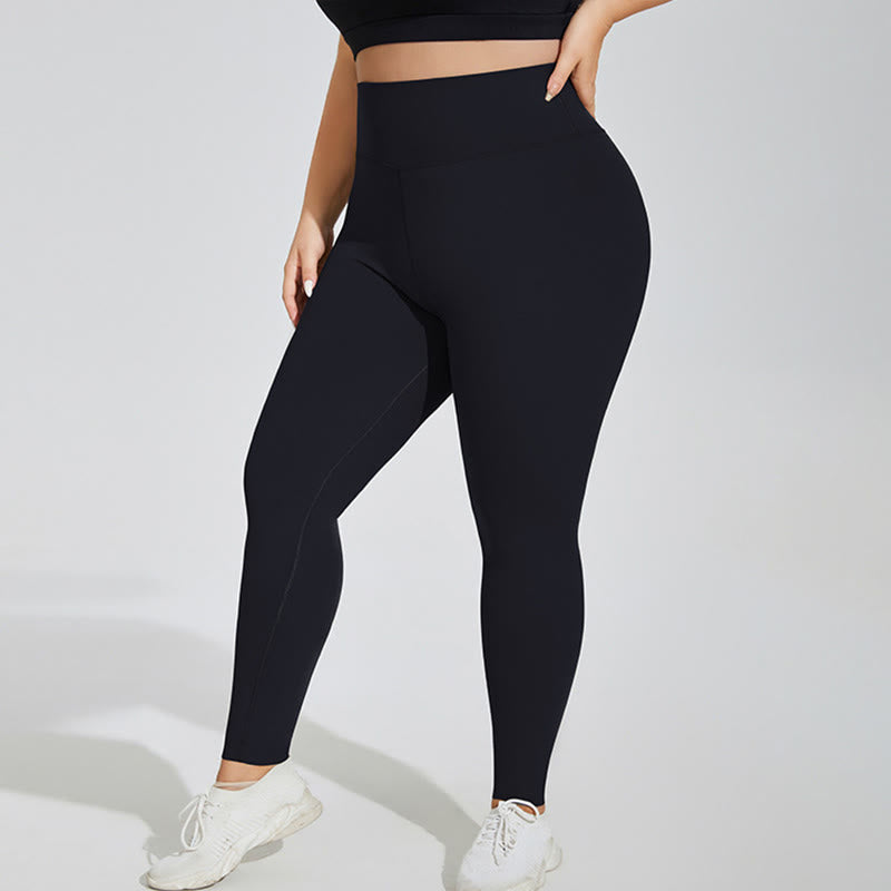 Plus Size High-Waisted Active Shaping Leggings