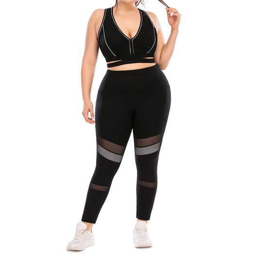 Plus Size Yoga Sports Set - image 0