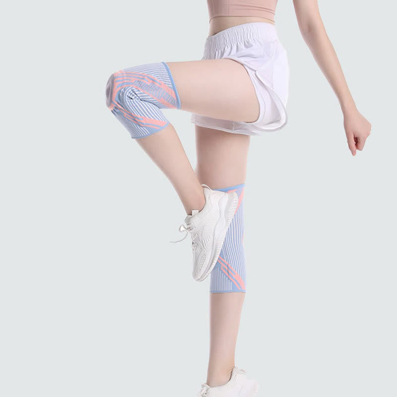 Silicone Pad Support Knee Sleeve - image 3