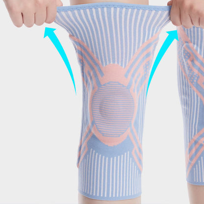 Silicone Pad Support Knee Sleeve - image 9