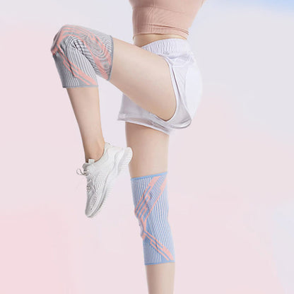 Silicone Pad Support Knee Sleeve - image 2