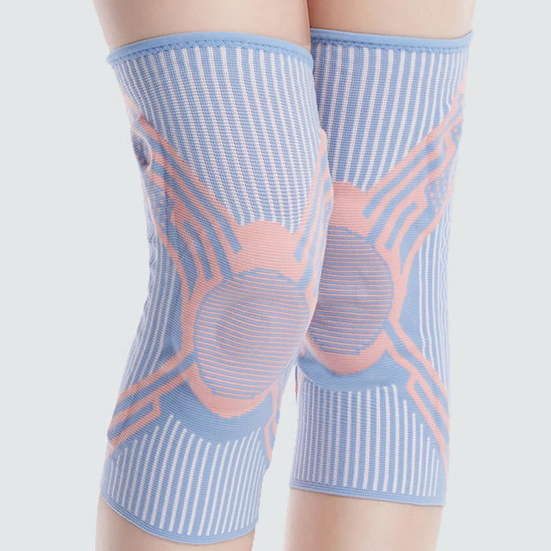 Silicone Pad Support Knee Sleeve - image 5