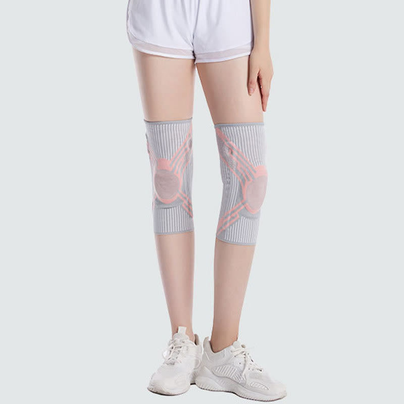 Silicone Pad Support Knee Sleeve - image 1