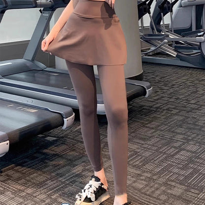 Yoga Hip-covering Sports Skirt Pants - image 0