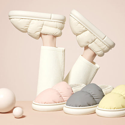 Plus Size Windproof Warm Slippers - image 1