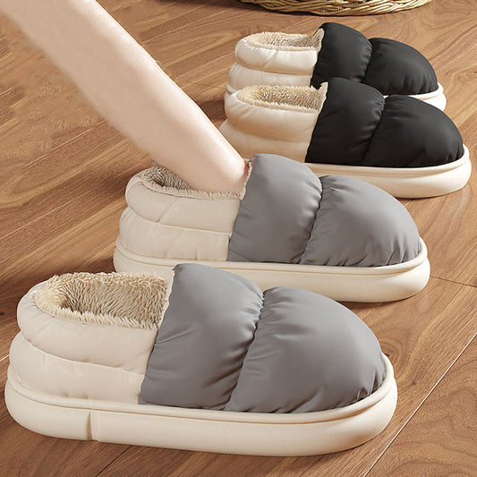 Plus Size Windproof Warm Slippers