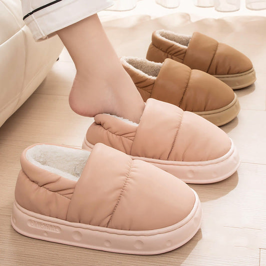 Plus Size Waterproof Soft Slippers