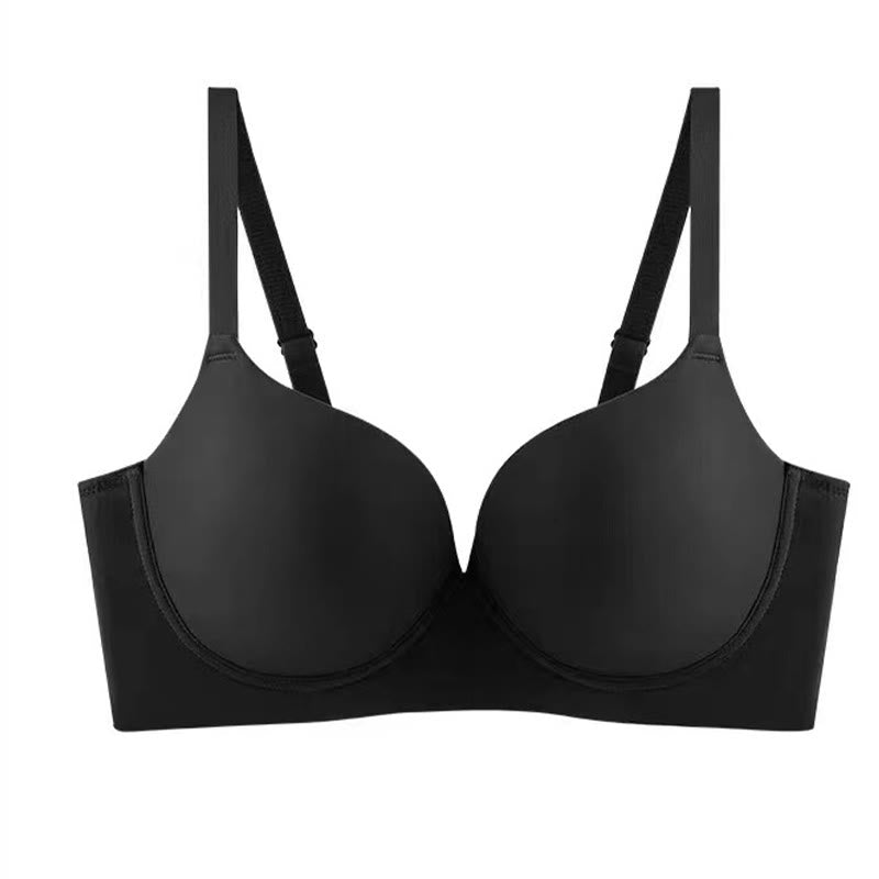 Seamless Wirefree Support Full Coverage Bra - Black - 3XL - image 2