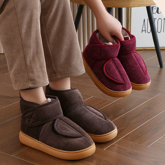 Plus Size Warm Ankle Slippers - image 0