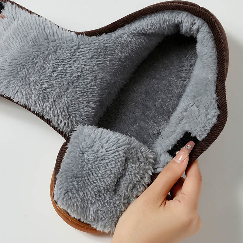 Plus Size Anti Skid Adjustable Diabetic Slippers - image 5