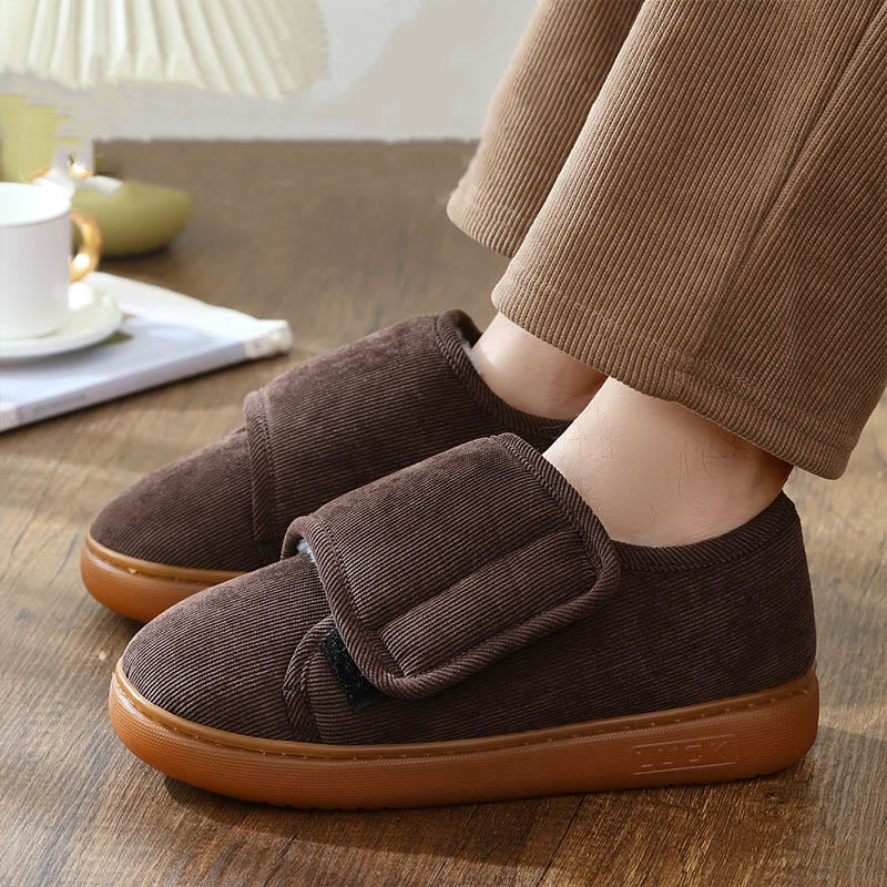 Plus Size Anti Skid Adjustable Diabetic Slippers - image 3