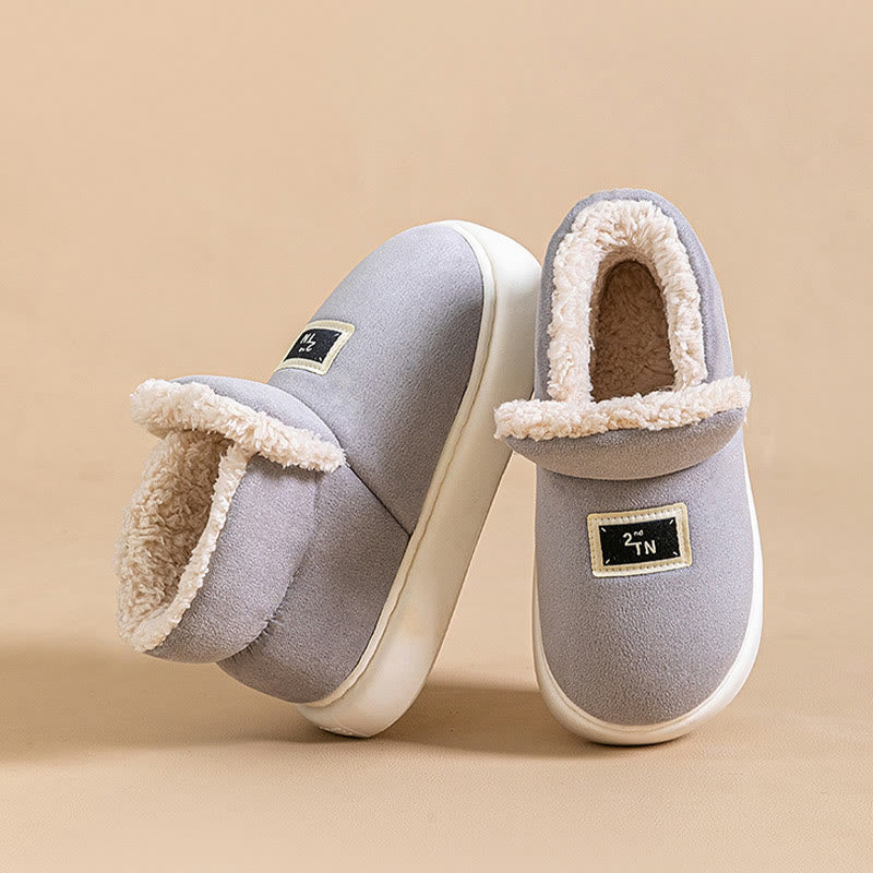 Plus Size Memory Foam Soft Slippers - Grey - EU43-44(US9-10) - image 10