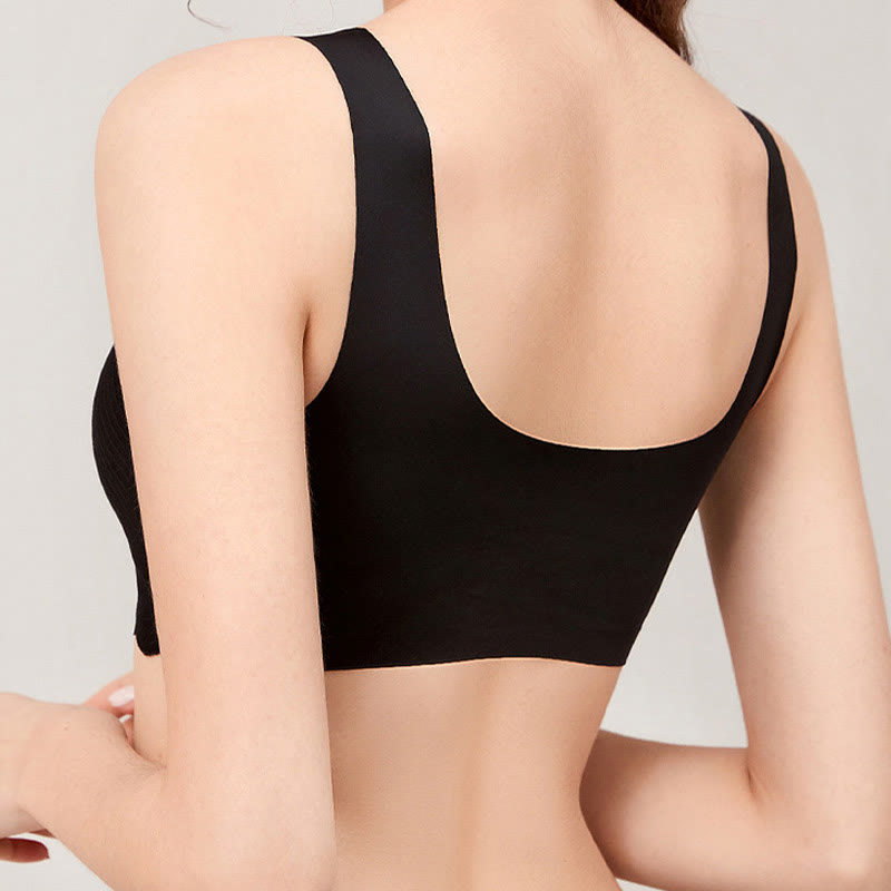 Seamless Push-up Wireless Bra - image 2