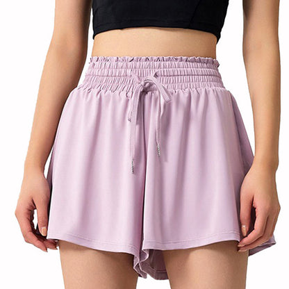 Plus Size High Waist Quick Dry Sports Short