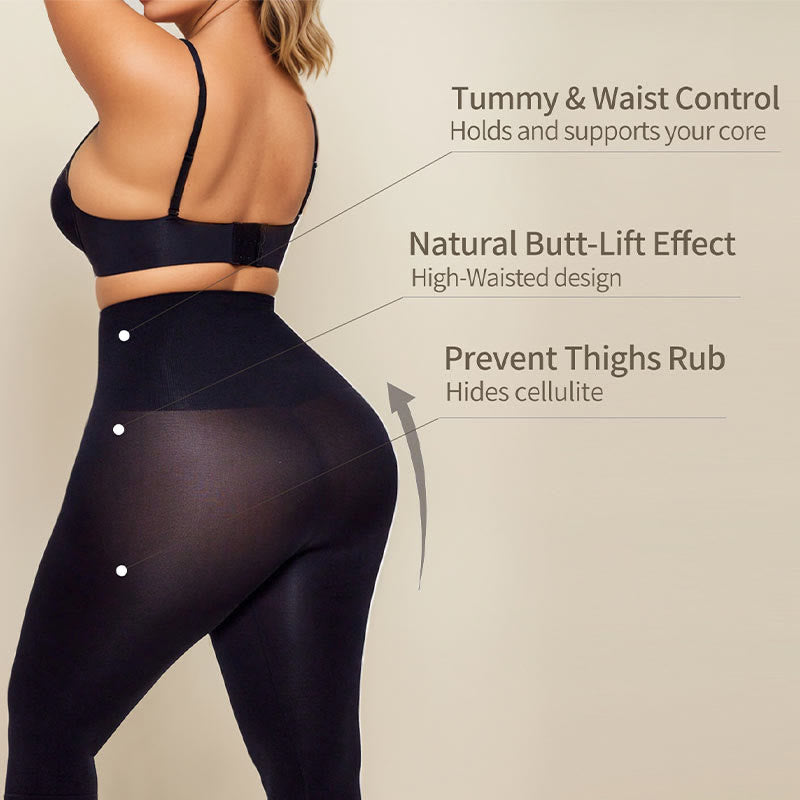 Plus Size High Waist Seamless Body Shaper Capri