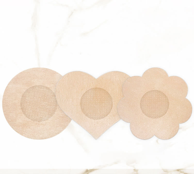 Disposable Nipple Cover(3 Packs) - Circle+Floral+Heart - image 0