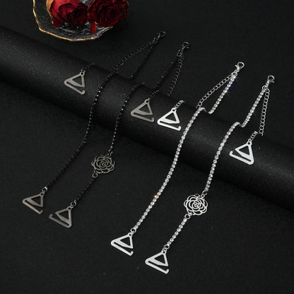 Sexy Rhinestone Shoulder Strap Chain (3 Pairs) - image 6