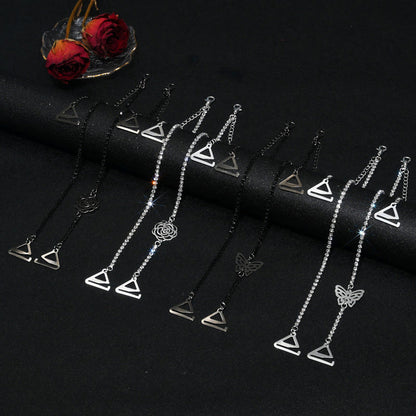 Sexy Rhinestone Shoulder Strap Chain (3 Pairs) - image 7