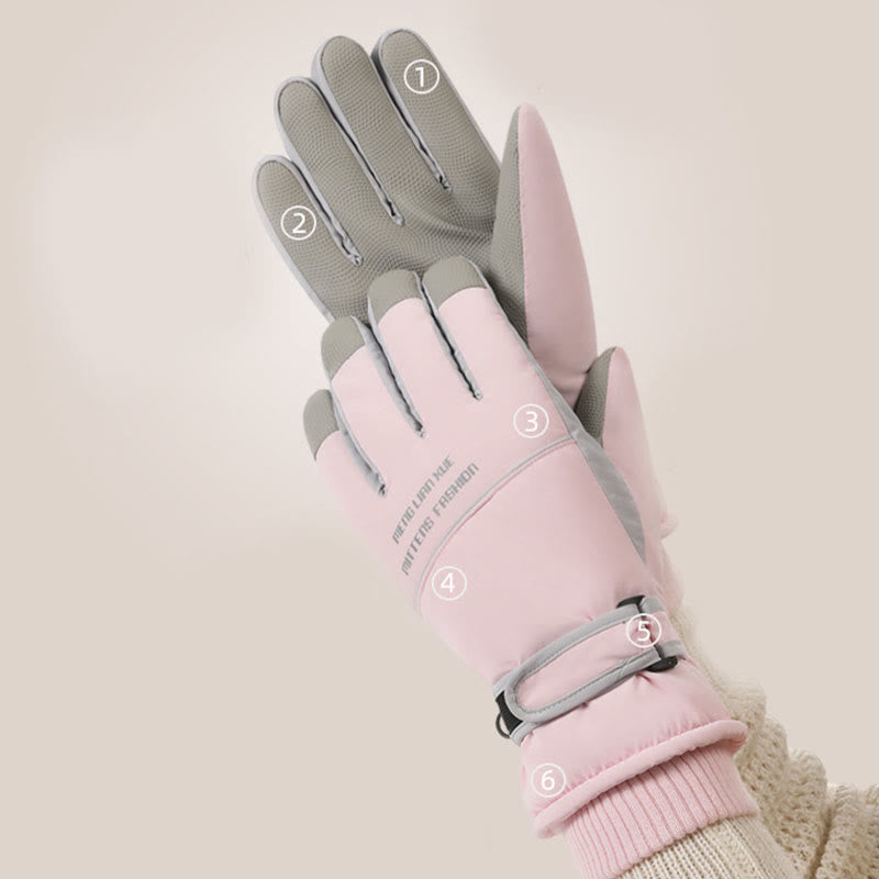 Waterproof Touchscreen Ski Gloves - image 2