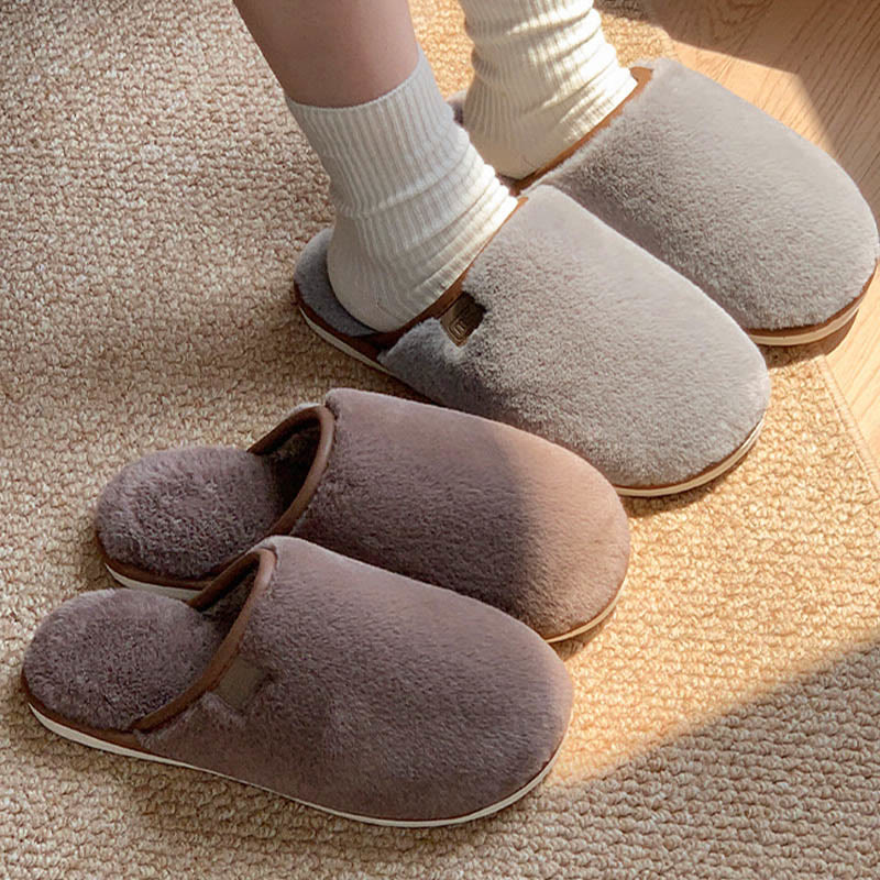 Plus Size Lightweight Warm Slippers - image 1