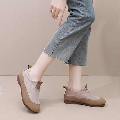 Plus Size Quilted Soft Slippers
