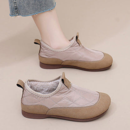Plus Size Quilted Soft Slippers - image 2