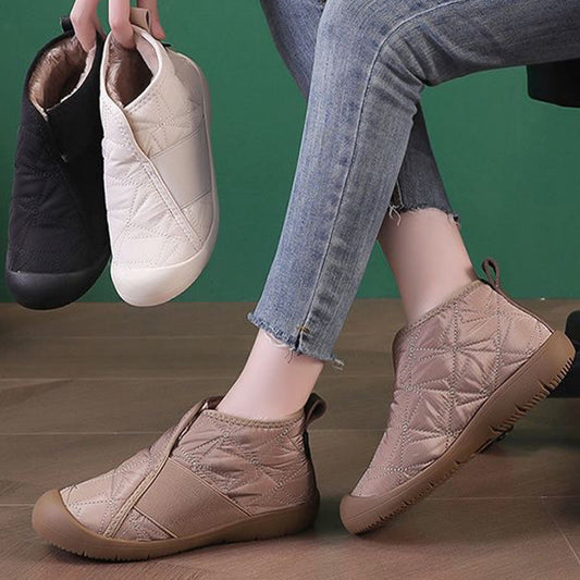 Plus Size Waterproof Warm Slippers