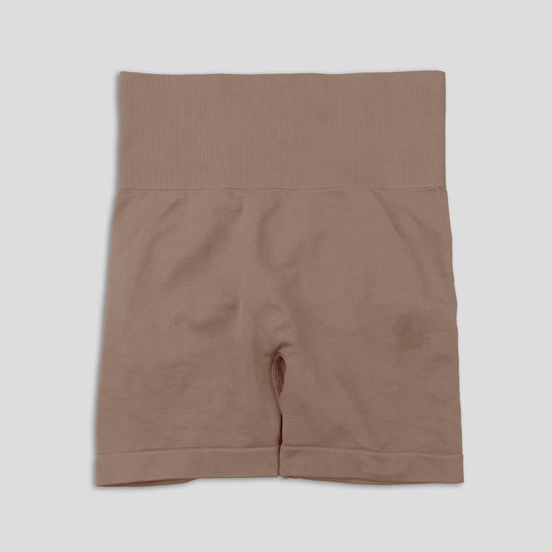 Seamless Outer Wear Sports Yoga Butt Lifting Shorts