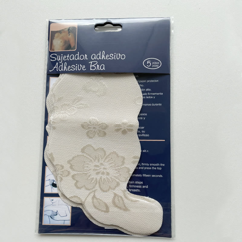 Push Up Lace Nipple Cover(6 Pairs) - image 5