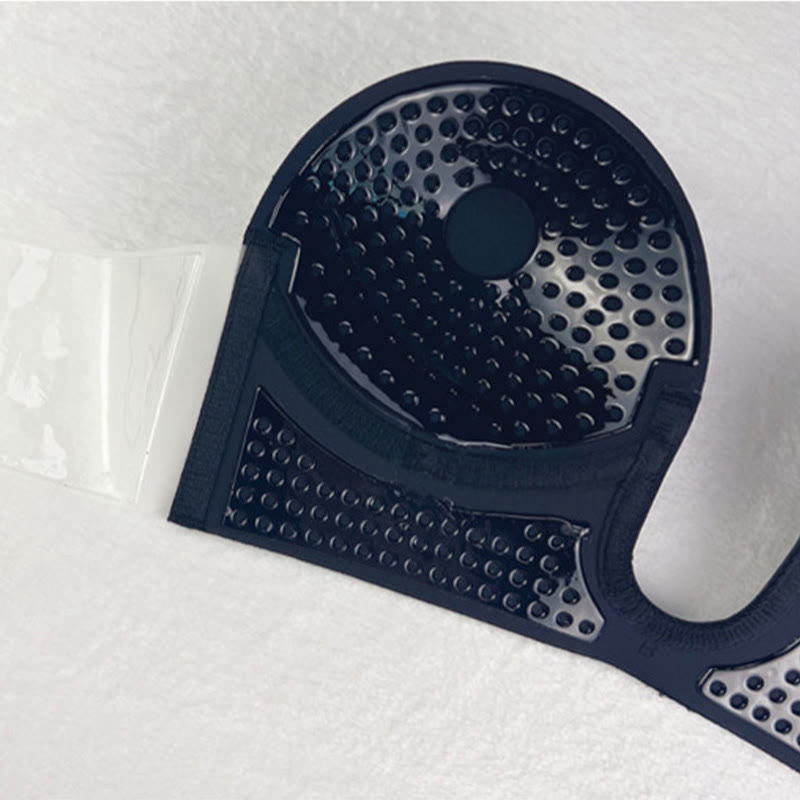 Plus Size Deep U Push Up Sexy Sticky Bra