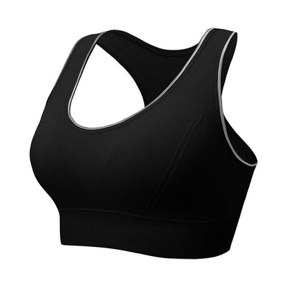 Seamless Breathable Sports Yoga Wireless Bra - image 8