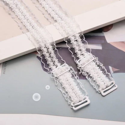 Sexy Adjustable Lace  Bra Strap(6 Pairs)