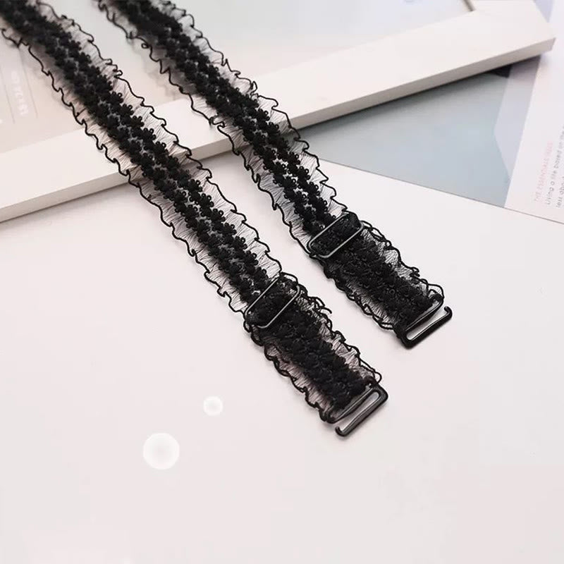 Sexy Adjustable Lace  Bra Strap(6 Pairs)