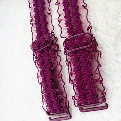 Sexy Adjustable Lace  Bra Strap(6 Pairs)