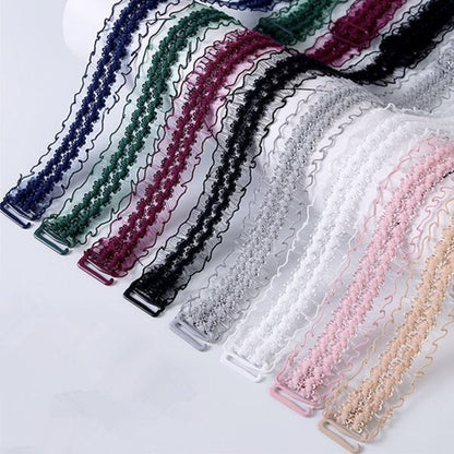 Sexy Adjustable Lace  Bra Strap(6 Pairs)